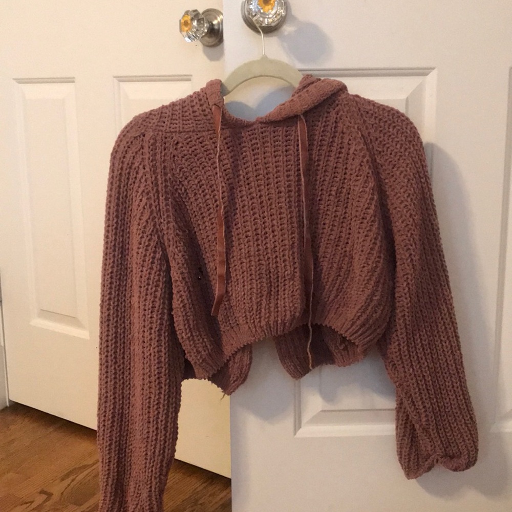 Cropped sweater